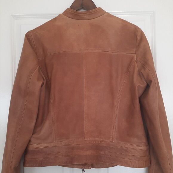 Vera Pelle brown leather jacket size 52 (L) - Picture 2 of 12